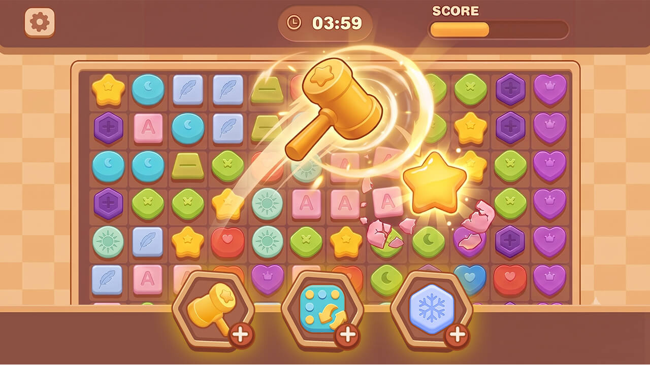 Candy Match Move gameplay artwork