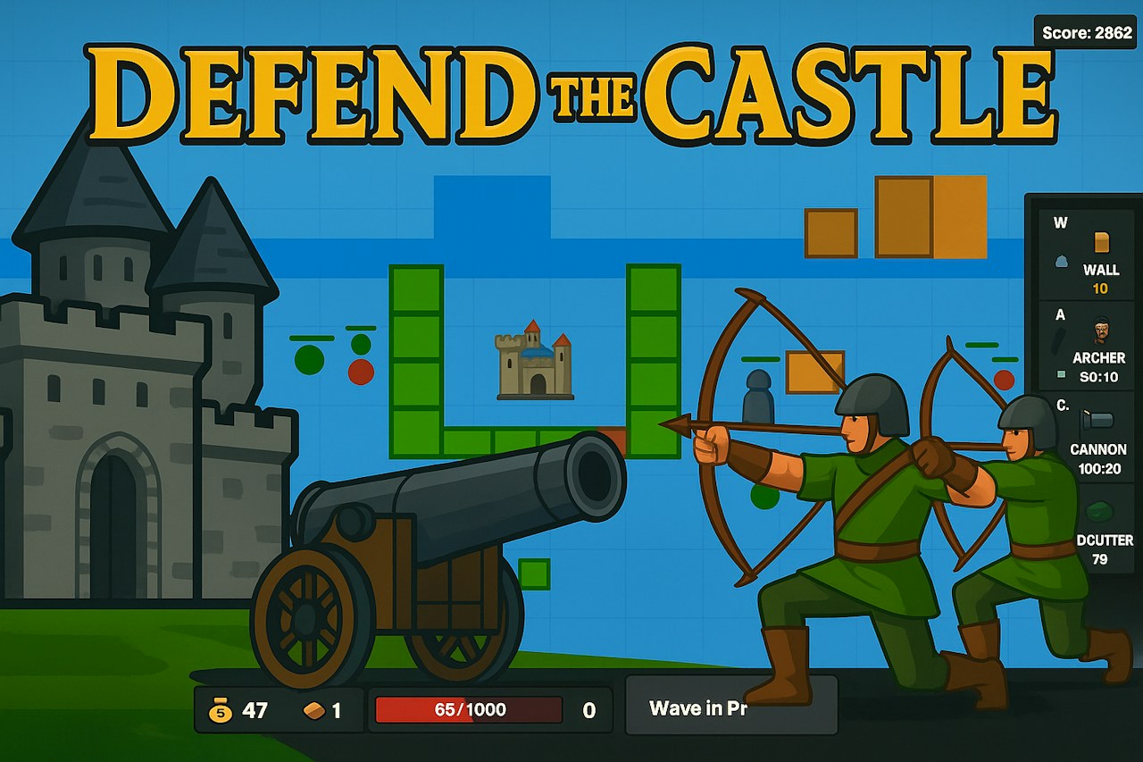 Defend the Castle gameplay artwork
