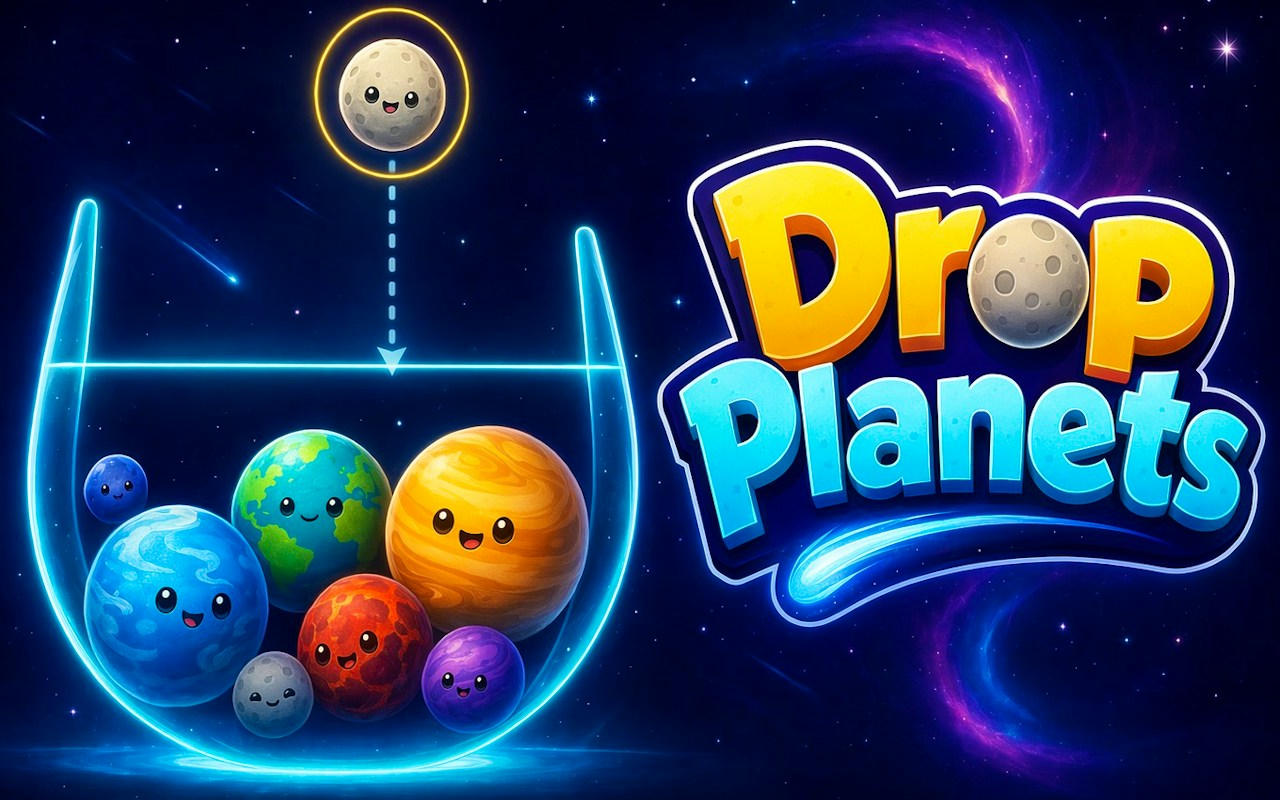 Drop Planets gameplay artwork