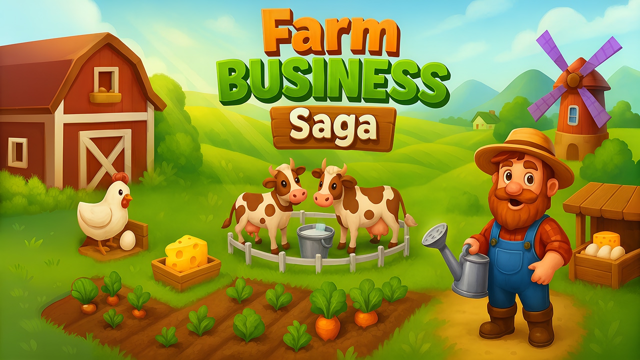 Farm Business Saga gameplay artwork