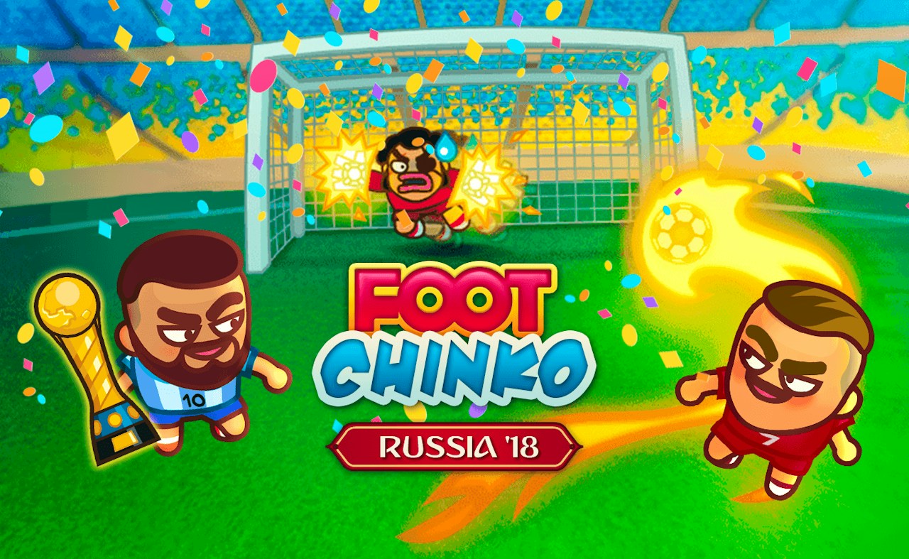 Foot Chinko World Cup gameplay artwork