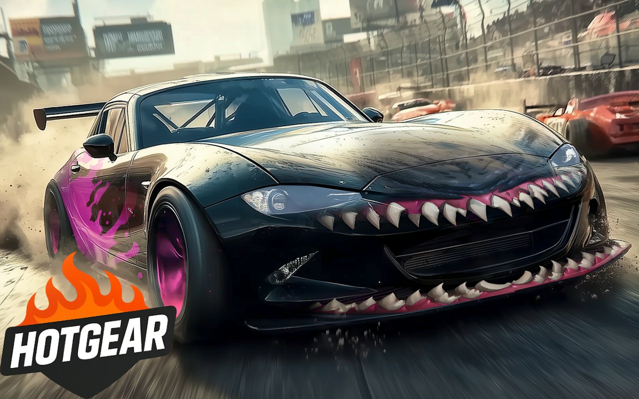 Hotgear gameplay artwork