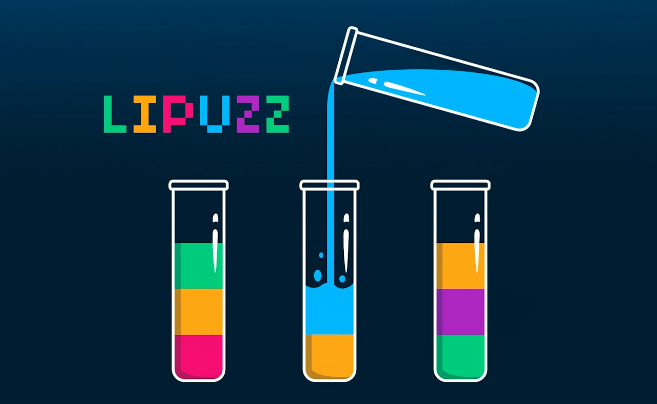 Lipuzz - Water Sort Puzzle gameplay artwork