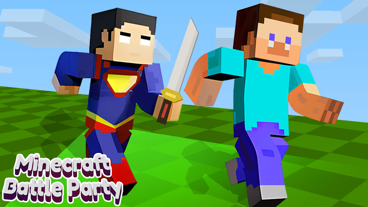 Minecraft Battle Party gameplay artwork