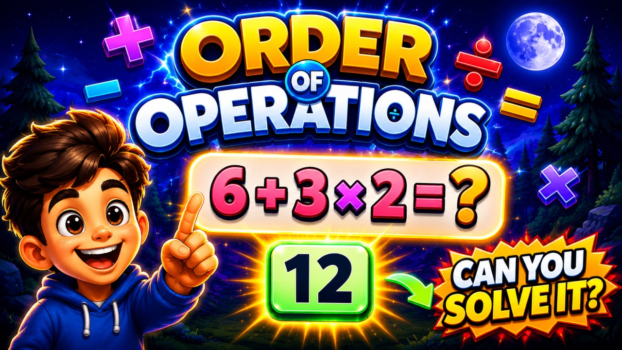 Order of Operation Challenge gameplay artwork