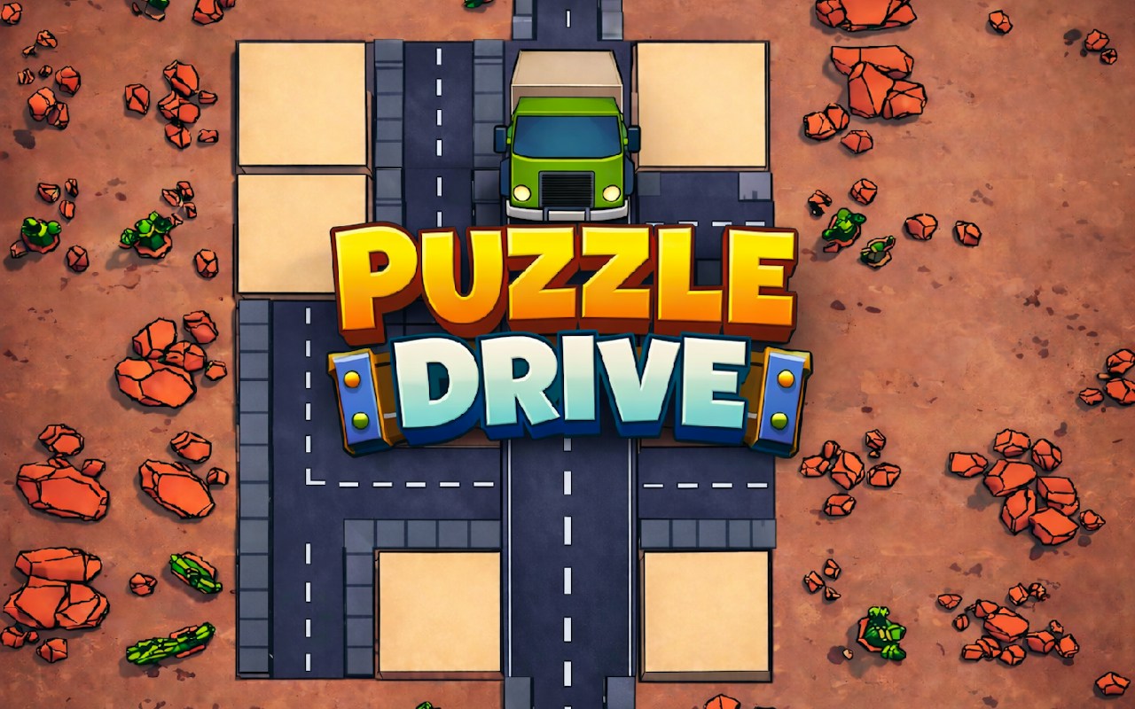 Puzzle Drive gameplay artwork