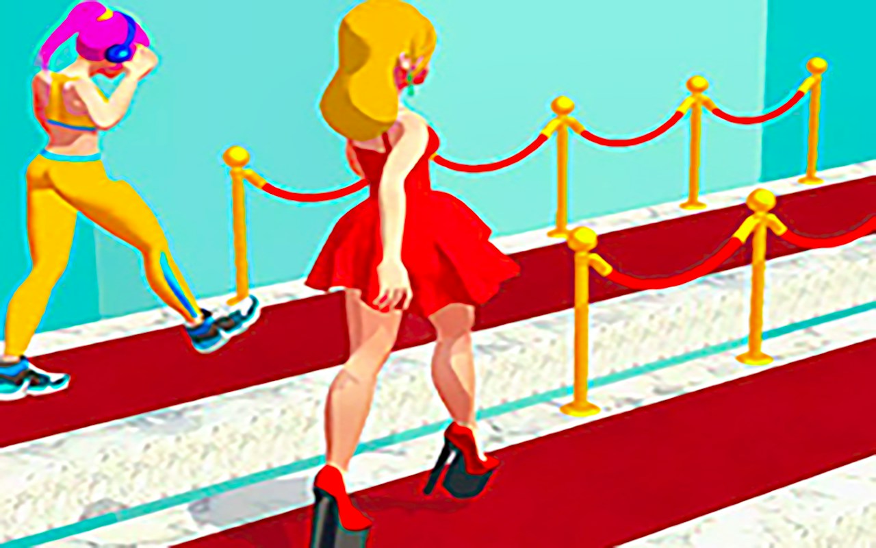 Shoe Race gameplay artwork