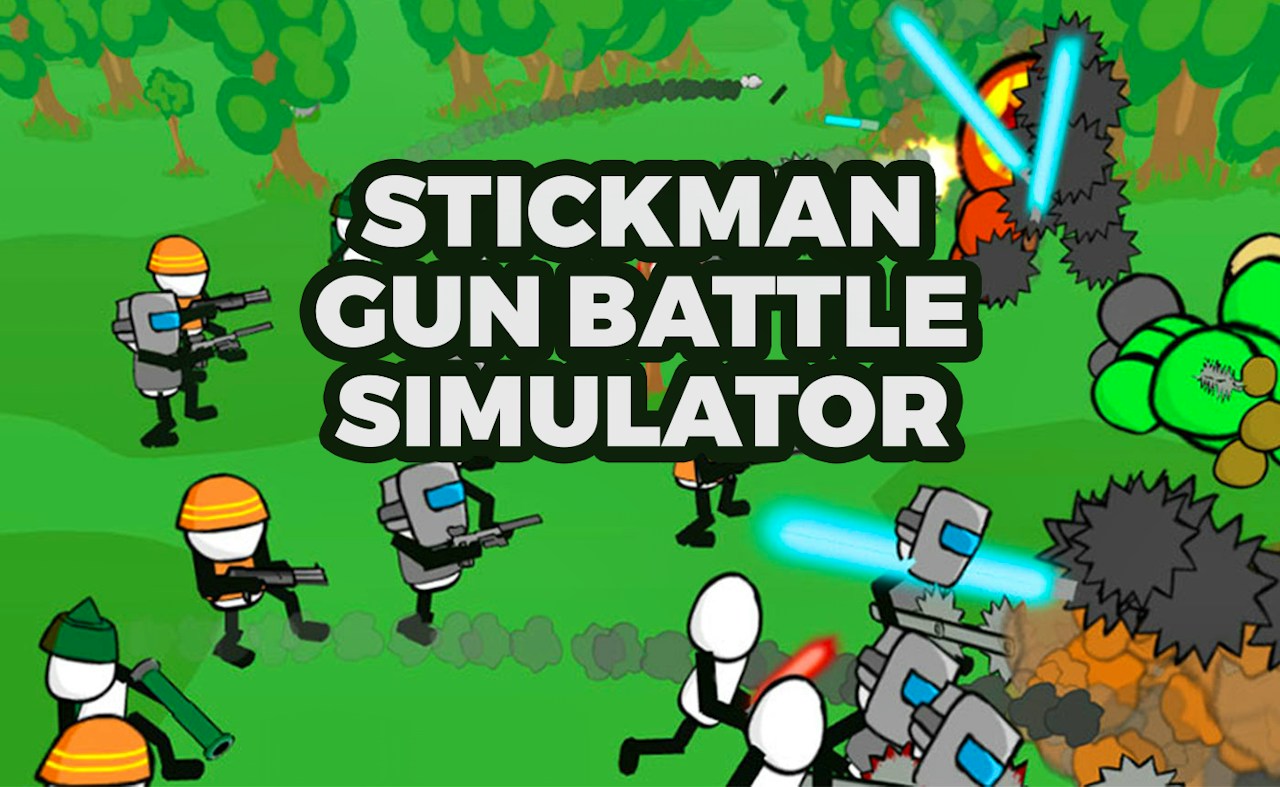 Stickman Gun Battle Simulator gameplay artwork