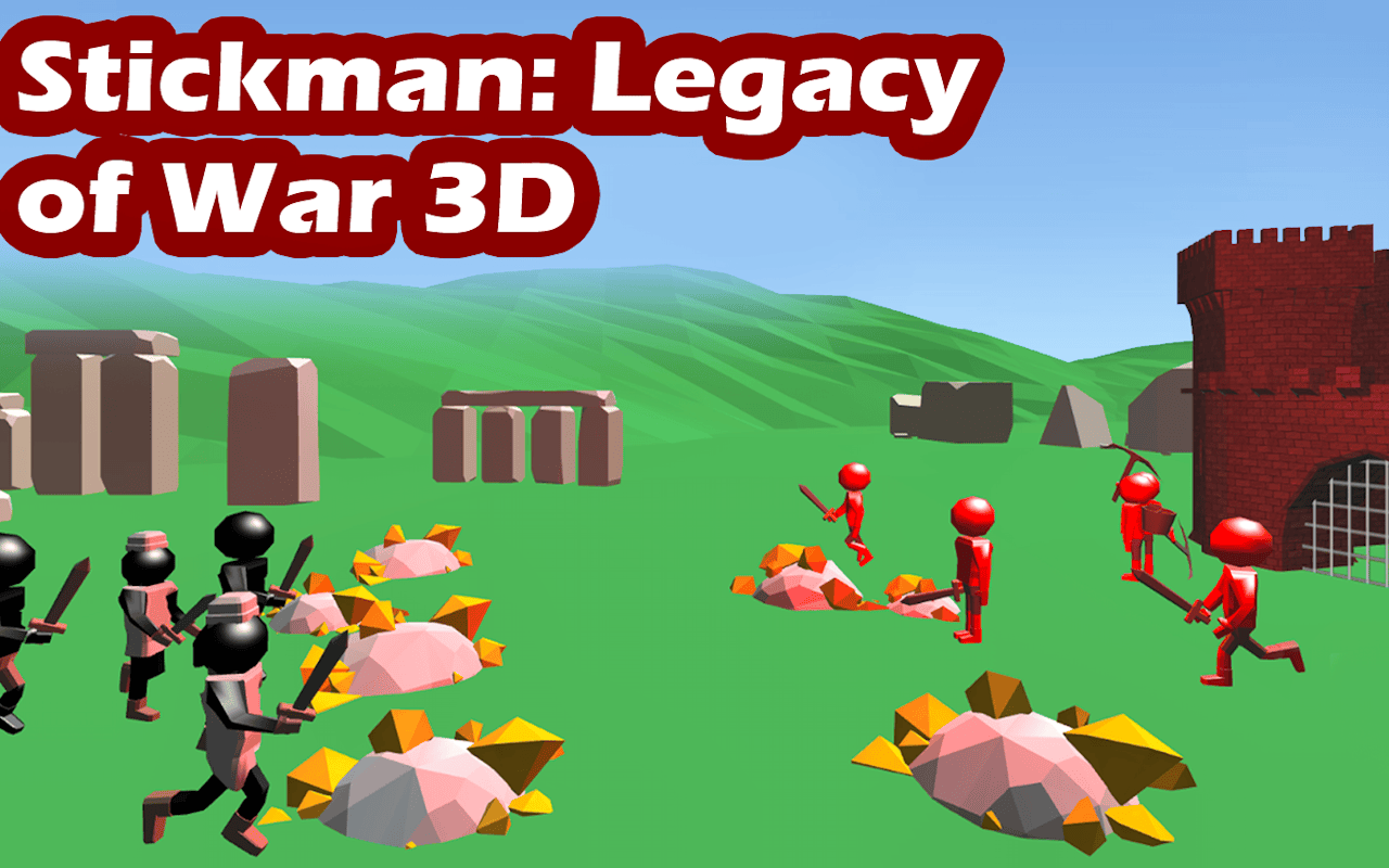 Stickman 3D Legacy of War gameplay artwork