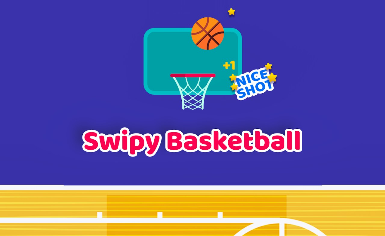 Swipy Basketball gameplay artwork